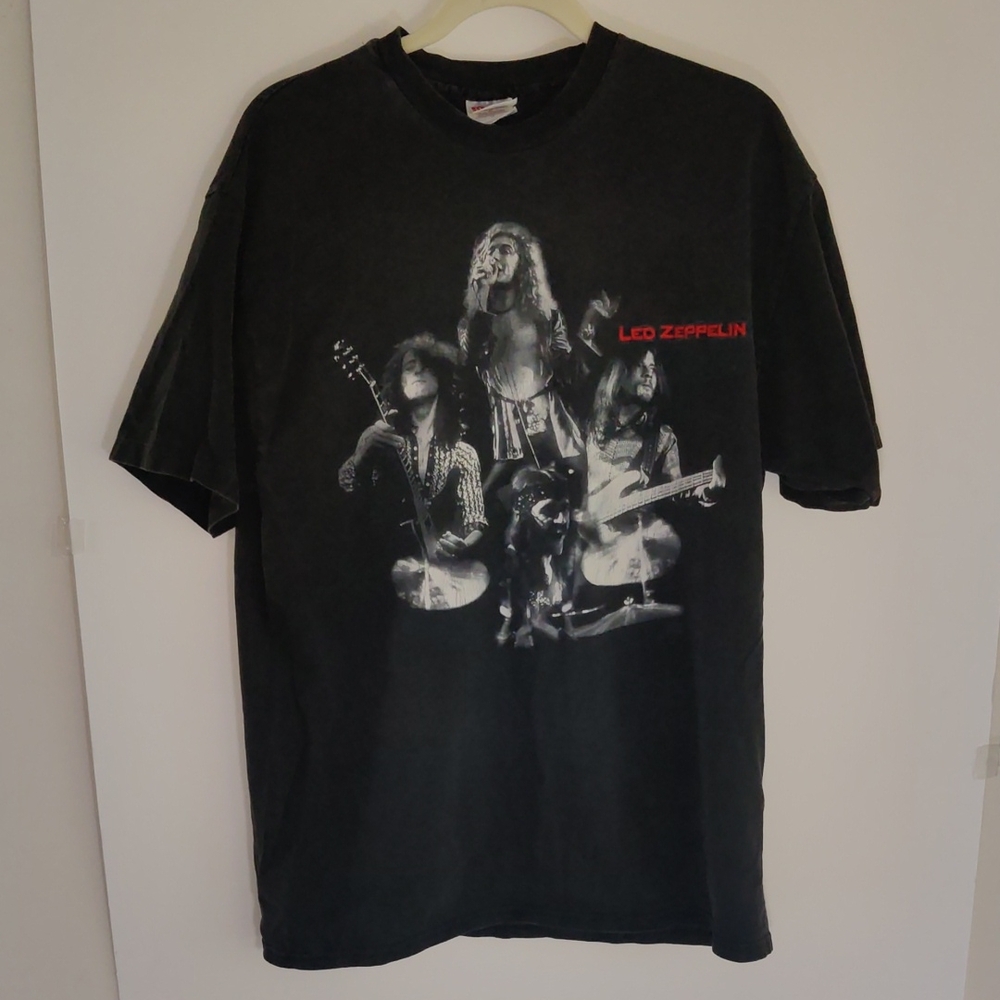 Led Zeppelin Black Graphic T-Shirt- Vintage